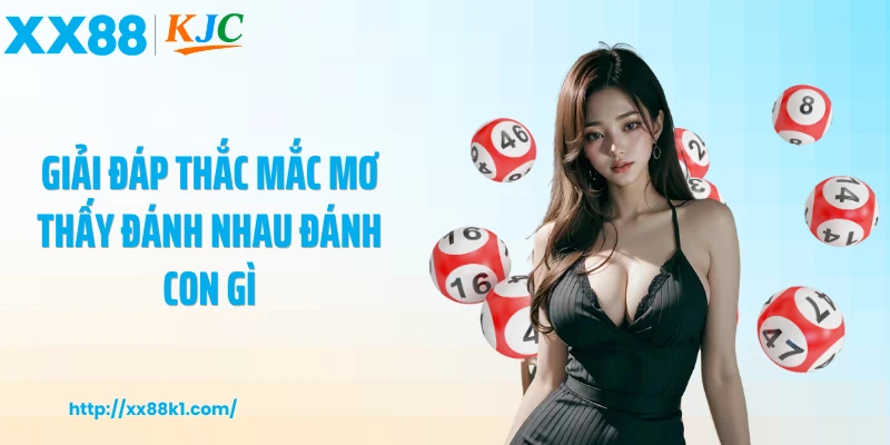 Giải đáp thắc mắc mơ thấy đánh nhau đánh con gì